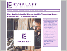 Tablet Screenshot of everlastsaw.com